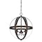 Westinghouse Three-Light Indoor Chandelier Stella Mira ORB 6341800 - alternate 1